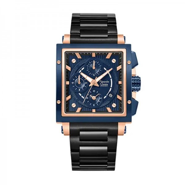 Alexandre Christie AC 6182 Black Blue GCBURBUBA
